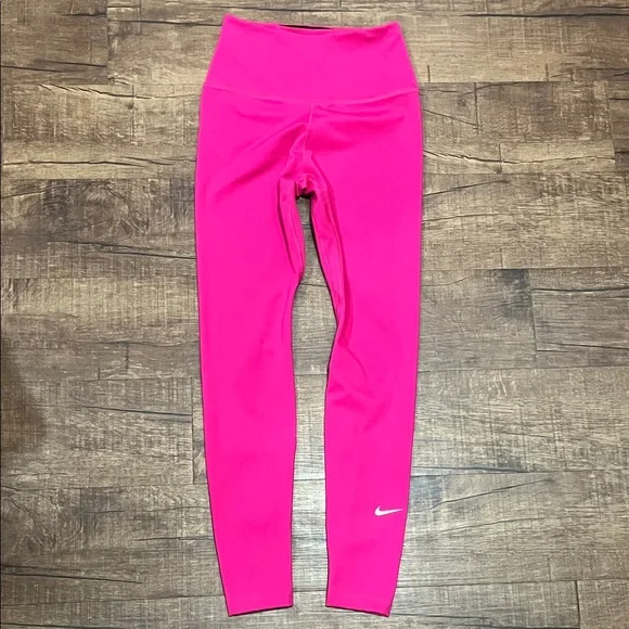 Nike Dri-FIT Hot Pink Leggings Size XS - Picture 1 of 8